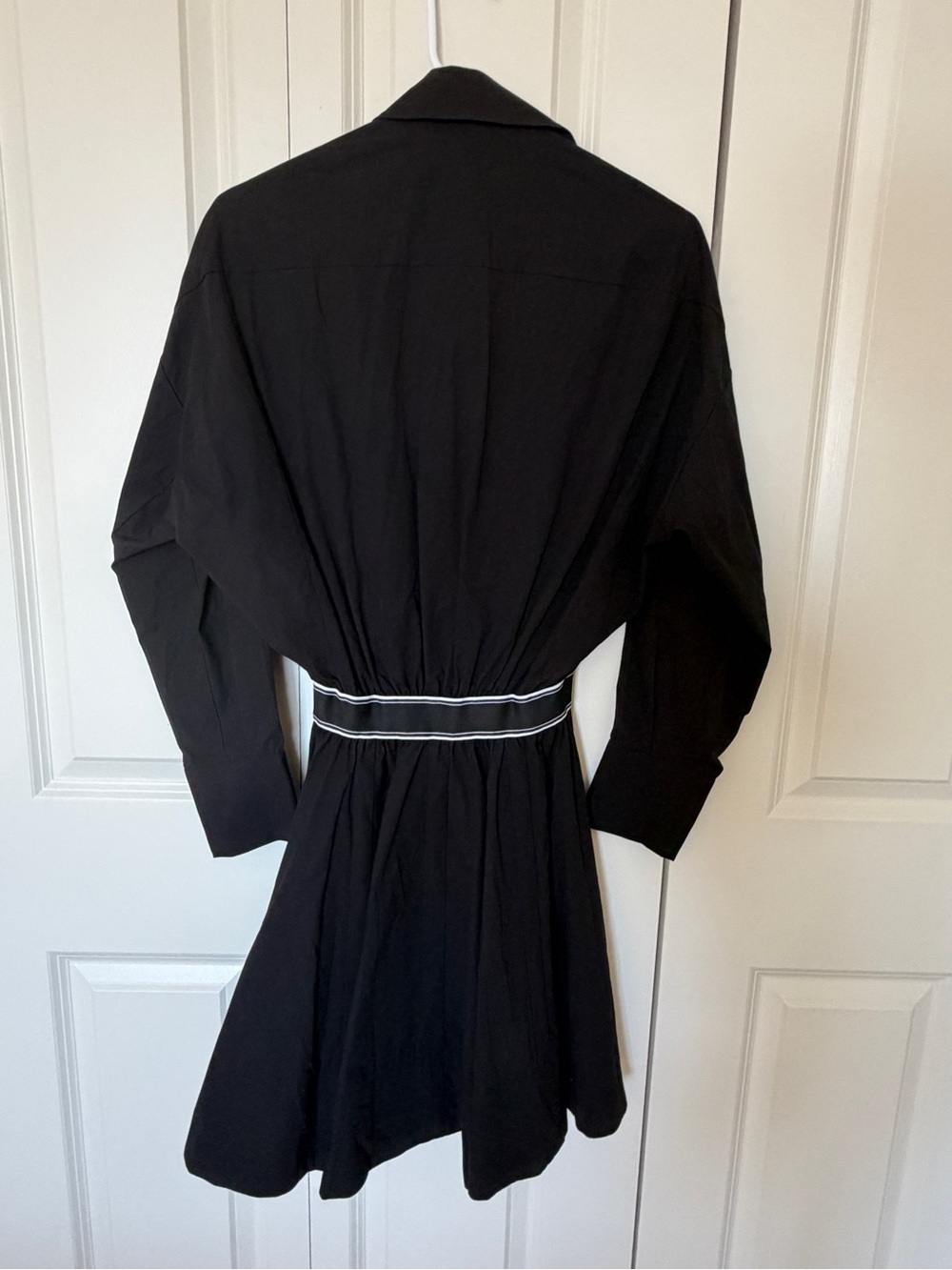 Maje Ratia shirt dress in black Sz 36 - Picture 9 of 9